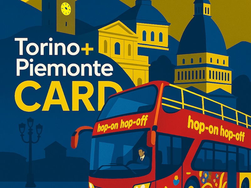 Turin Card + Hop-on Hop-off Bus